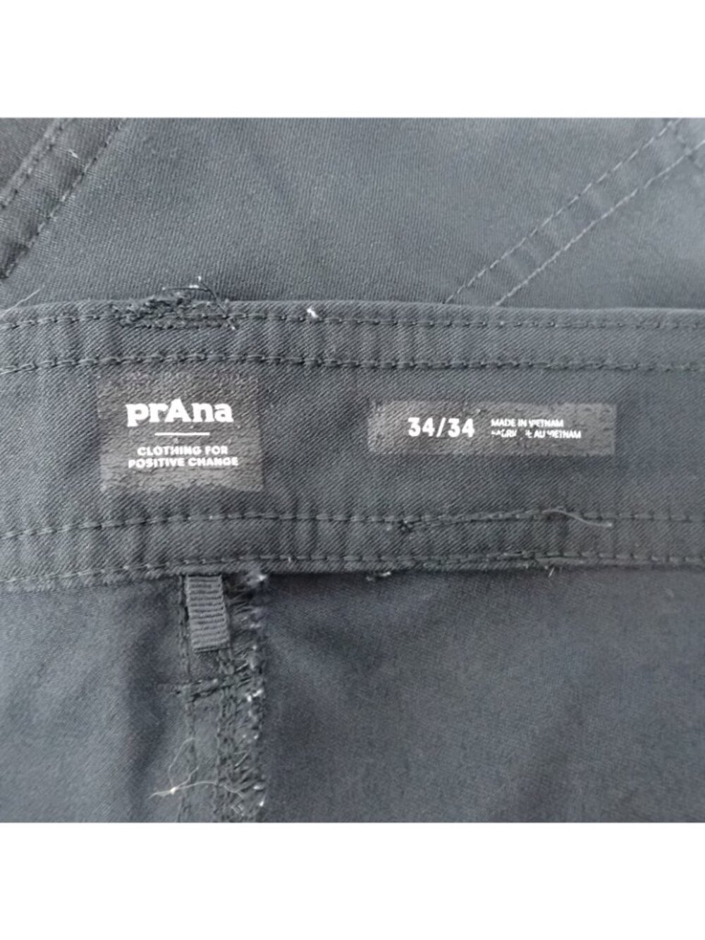 Prana Men’s Brion II Pants 34x34 Slim Fit Outdoor Hiking Gorp Core Style - Picture 5 of 6